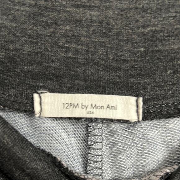 12 Pm By Mon Ami Floral Wide Leg Pants - Black and Pink | Size L - Picture 4 of 5